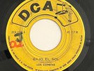 LOS COMETAS - BAJO EL SOL / RARE FUZZ LATIN GARAGE ROCK EL SALVADOR 45 DCA