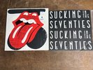 THE ROLLING STONES Sucking In The Seventies 1981 US LP + HYPE Sticker