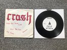 EX+ CRASH FIGHT FOR YOUR LIFE 7' EP ORIGINAL SELF RELEASE PUNK OI WEST YORKSHIRE