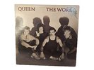 QUEEN THE WORKS 1984 LP M Vinyl  Record PROMO 1st Press Hype Capitol Rock