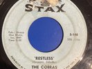 THE COBRAS Restless/Shake Up RARE 1964 STAX 45 Surf/Garage/Instro S-148 “fair”