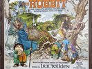 THE HOBBIT Original Soundtrack 2 Vinyl Records Set LP & Book Rankin Bass TV