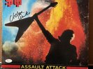 Michael Schenker Group - Assault Attack 1982 ( CHR 1393 )  LP / AUTOGRAPHED JSA