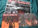 iron maiden - 2LP - PICTURE DISC SET - COMPLETE WITH POSTER - NEW