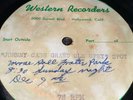 JOHNNY CASH RADIO SPOT PROMOTION 78 | GRAND OLE OPRY ACETATE Read Description
