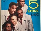 DOOWOP EP (COVER+RECORD) FIVE SATINS EMBER 102 ‘THE 5 SATINS SING’ (FOUR TRACKS)