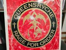 ORIGINAL 1986 Queensryche Rage for Order (DMM) Vinyl LP *SEE NOTES FOR CONDITION