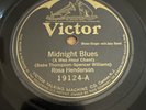 Victor 78 RPM Rosa Henderson / Lizzie Miles - Midnight Blues 19124 V++