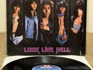 SLEEZE BEEZ - LOOK LIKE HELL - LP VINYL ORIGINAL NETHERLANDS 1987 PRESS GLAM EX
