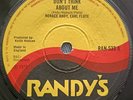 HORACE ANDY EARL FLUTE DON'T THINK ABOUT ME - RARE ORIG UK RANDYS 7