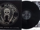 RARE EXCELLENT THE ALMIGHTY BLOOD FIRE & LOVE A1B1 1989 POLYDOR UK LP ROCK METAL