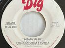 Friday, Saturday & Sunday Potato Salad Rare Dig Records Soul Funk 45