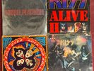 Kiss 4 Album Sets 7 Total Albums ROCK AND ROLL OVER, ALIVE 1-2 AND DUB PLATINUM