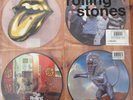 THE ROLLING STONES - FOUR PICTURE DISCS