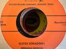 Latin 45 Tex Mex Tejano Falcon Hermanas Mendoza Ojitos Soñadores Por Ultima Vez
