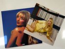 Signed Sabrina Carpenter Short n' Sweet Blue Marbled Vinyl LP