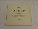 New Order Substance 1987I Vinyl Album #MAN
