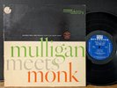 Thleonious Monk Gerry Mulligan Mulligan Meets Monk 1957 Riverside Mono 1st OG