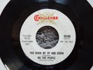 VERY RARE GARAGE PUNK PSYCH ROCK-WE THE PEOPLE-YOU BURN ME UP AND DOWN-PROMO-45