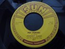 Johnny Cash &The Tennessee Two – Hey Porter 1955 USA 45 SUN 1st PUSH MARKS