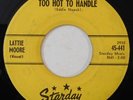 rockabilly bopper LATTIE MOORE Too Hot To Handle STARDAY 45 HEAR