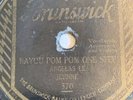 Angelas LeJeunne “Bayou Pom Pom One Step” 1929 Cajun 78 Brunswick  #370 RARE