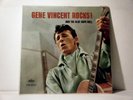 GENE VINCENT LP Gene Rocks and The Blue Caps Roll 1958 Capitol mono vinyl