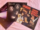 Queen vinyl Queen, Queen2 + Sheer heart attack all purchased in the 70's
