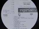 KINKS Face To Face REPRISE LP NM mono wlp l