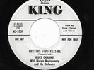 BRUCE CHANNEL 45RPM '60 KING BOY THIS STUFF KILLS ME WILD TEEN ROCKER PROMO M-