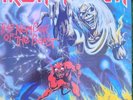 Iron Maiden The number of the beast vinyl LP record