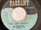 DOOWOP45 SPARKLETONES PAEGANT 604 JUST ONE CHANCE / DEAR LITTLE BOY