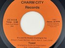 Original Soul 45 - Toast - It's Just An Illusion - Charm City Rare Vinyl 1983