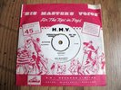JOE BENNETT & THE SPARKLETONES, ROCKET, 1957 UK HMV 7” DEMO 45, ROCKABILLY, HEAR