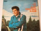 ELVIS PRESLEY LP CAL-2428 CHRISTMAS ALBUM BLUE LABEL RARE RIGID VINYL VG/VG