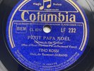 78 RPM - TINO ROSSI - Petit Papa Noel - COLUMBIA LF 232