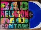 Bad Religion - No Control BLUE TRANSLUCENT Color Vinyl LP /700 Epitaph NOFX
