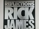 RICK JAMES Reflections 6095GL LP Vinyl VG++ Embossed Cover VG+ Dbl Sided Poster