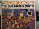 The Dave Brubeck Quartet. Time Out. VG+ Vinyl LP. 1962 2 Eye. EX Cover.