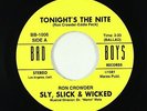 Modern Soul 45 - Sly, Slick & Wicked - Tonight's The Nite - Bad Boys VG++