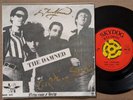 The Damned New Rose/Help French Skydog 45 signed by Dave & The Captain EX Punk