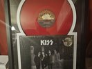 Kiss Dressed To Kill 45th Anniversary Red Vinyl Framed