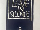 Depeche Mode Leave In Silence Original Poster