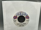 JOHNNY REBEL 45 RPM LOOKING FOR A HANDOUT REBEL LABEL 504