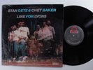 STAN GETZ & CHET BAKER Line For Lyons STORYVILLE LP NM m
