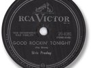 Rare 1954 ELVIS PRESLEY Rockabilly 78 RPM Record. Good Rockin’ Tonight