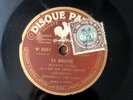 Maurice Yvain MITCHELL'S JAZZ KINGS Ta Bouche PATHE France Vertical Cut 6557 EX+