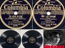 Fréhel : La java bleue / Ohé   les copains DISQUE 78 tours COLUMBIA DF 2769 EX+