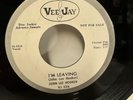 JOHN LEE HOOKER-I'M LEAVING /BIRMINGHAM BLUES-PROMO RECORD SINGLE '63 GLOSSY VG+