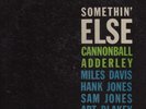 original mono jazz LP: CANNONBALL ADDERLEY/SOMETHIN' ELSE/Blue Note 1595/rvg/dg